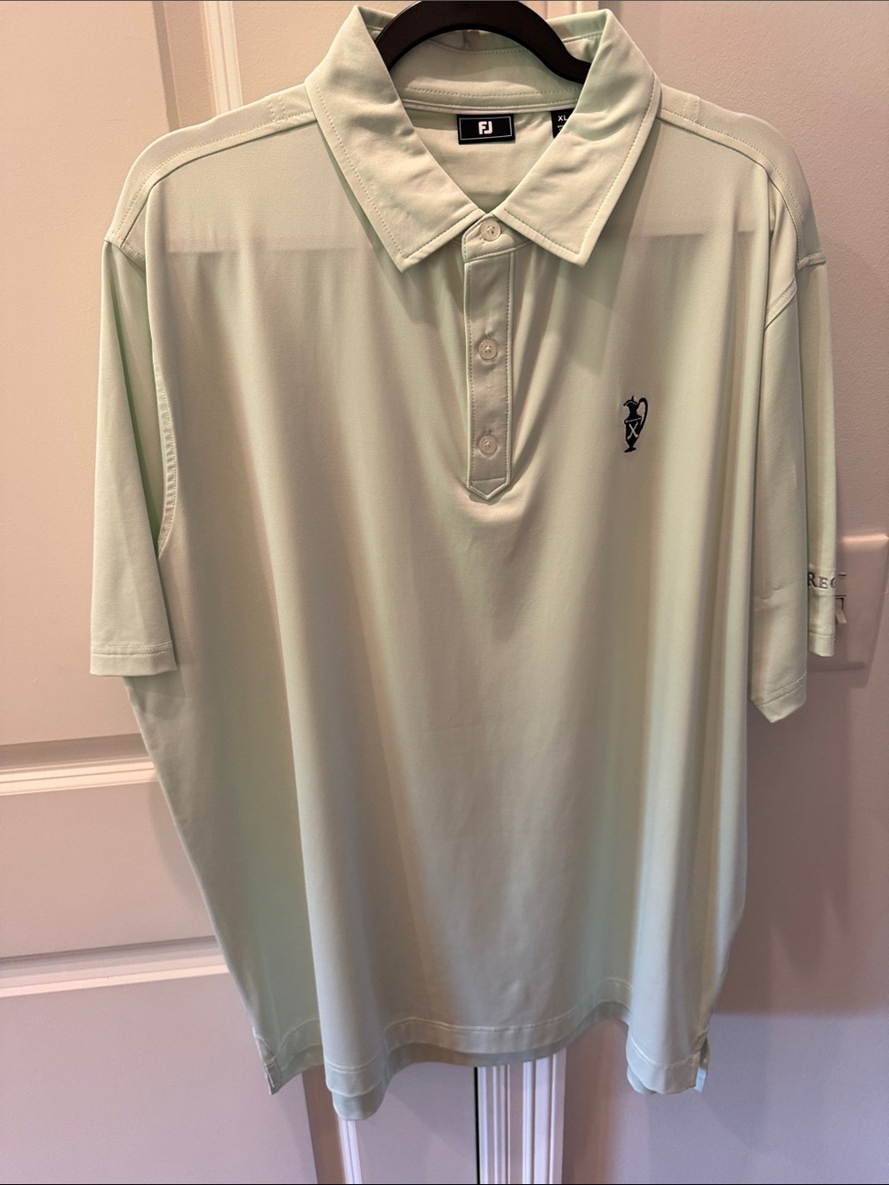 FootJoy Light Mint Green Golf Polo Shirt